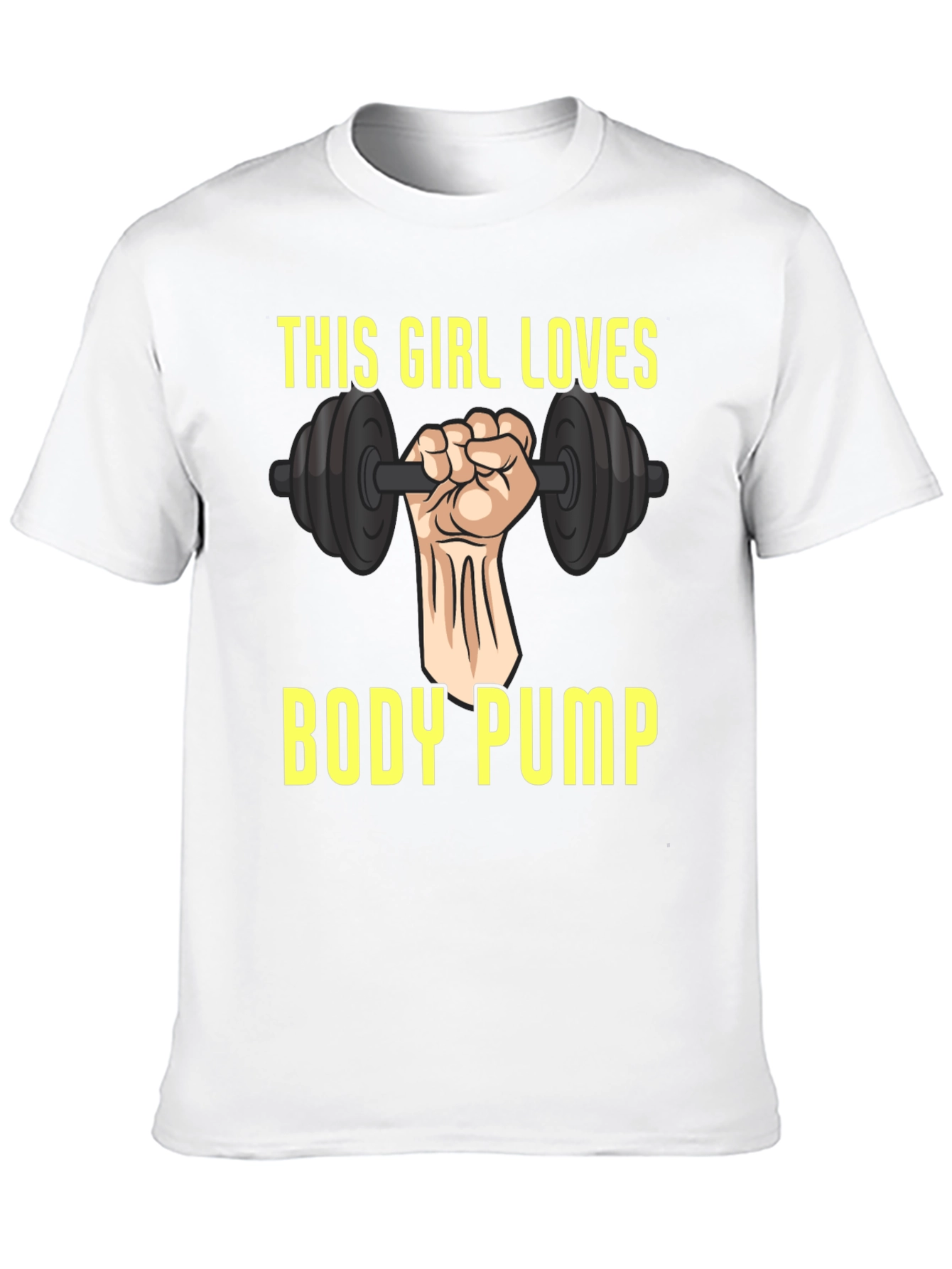 This Girl Loves Body Pump Graphic T-Shirt