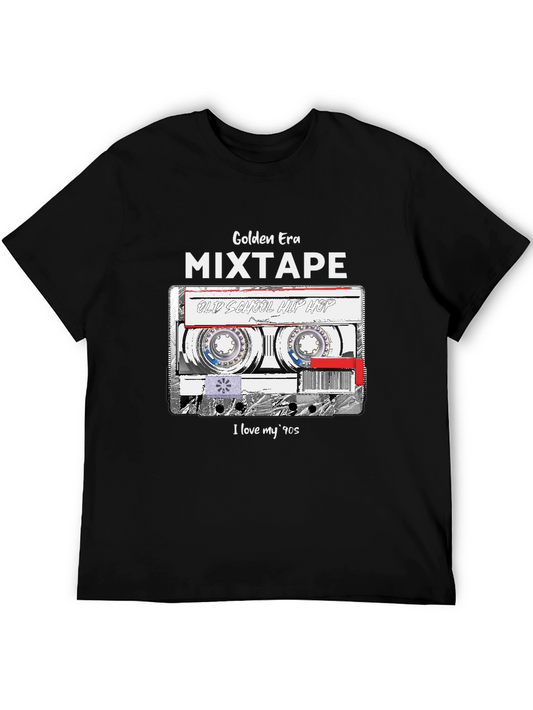 Golden Era Mixtape T-Shirt - Old School Hip Hop 90s Style