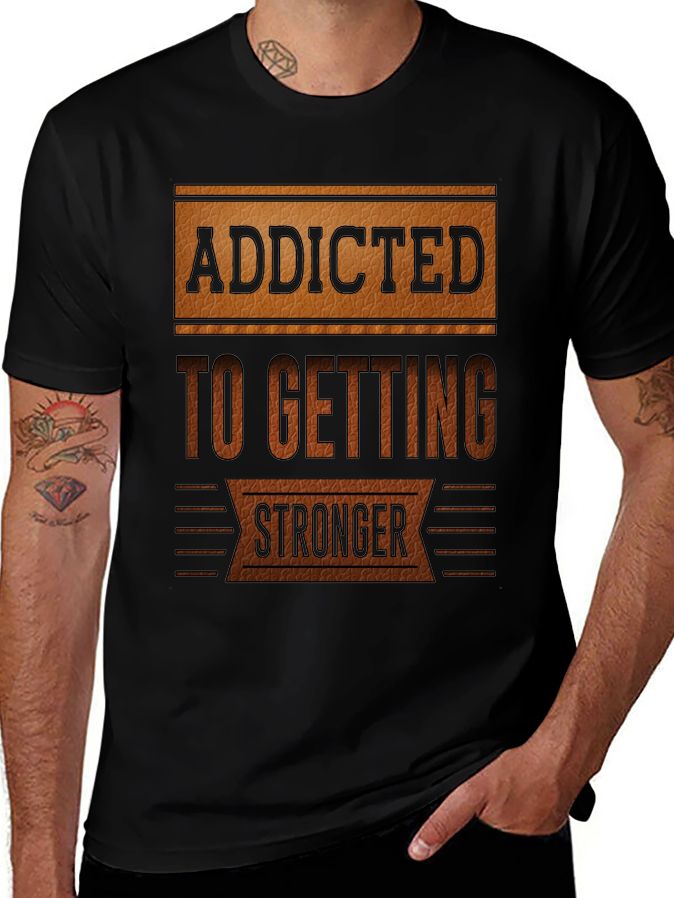 Addicted To Getting Stronger T-Shirt