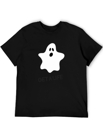 Ghost Get A Life Black T-Shirt