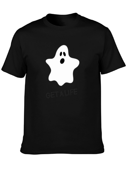 Ghost Get A Life Black T-Shirt