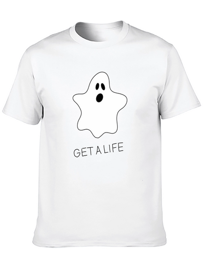 Ghost Get A Life Black T-Shirt