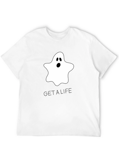 Ghost Get A Life Black T-Shirt