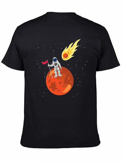 Astronaut on Mars Graphic T-Shirt
