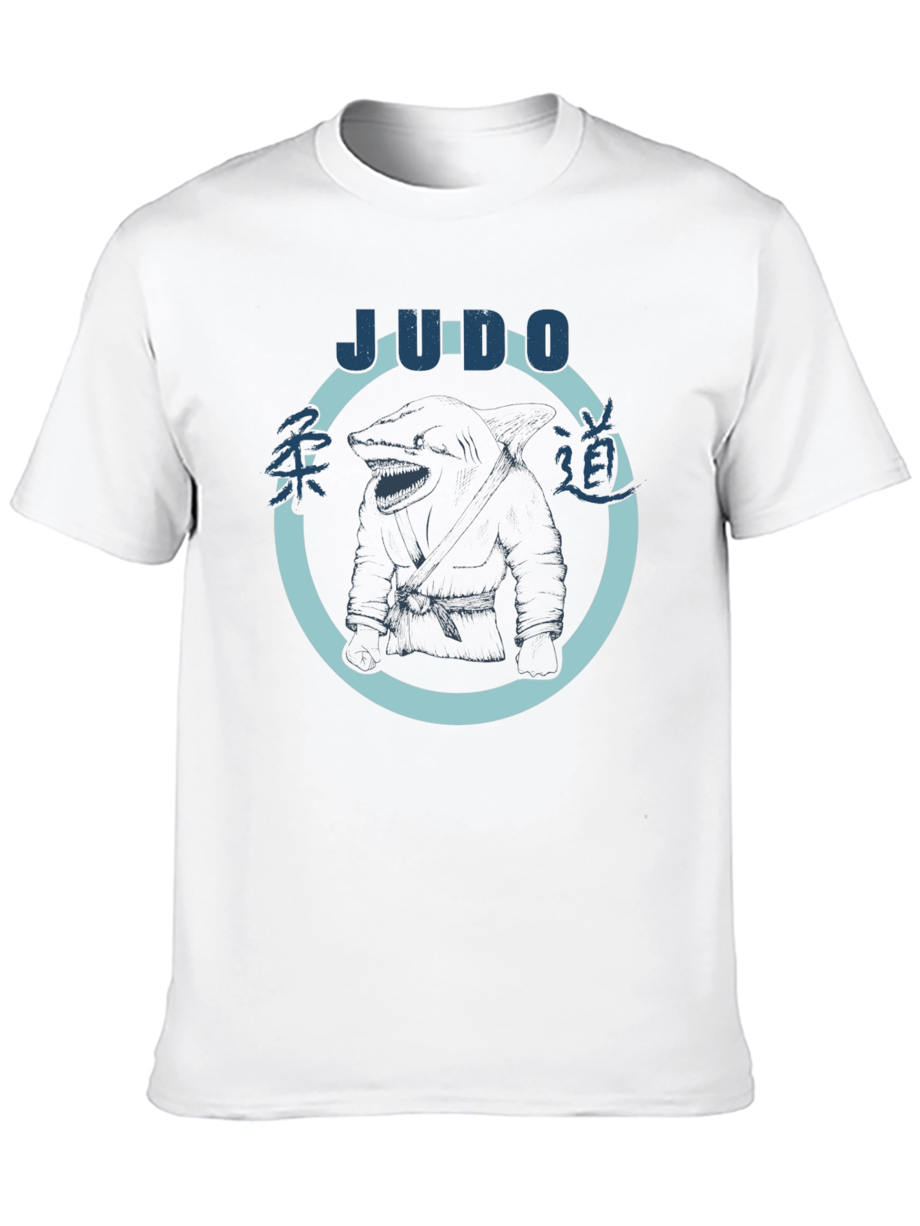 Judo Shark Black T-Shirt