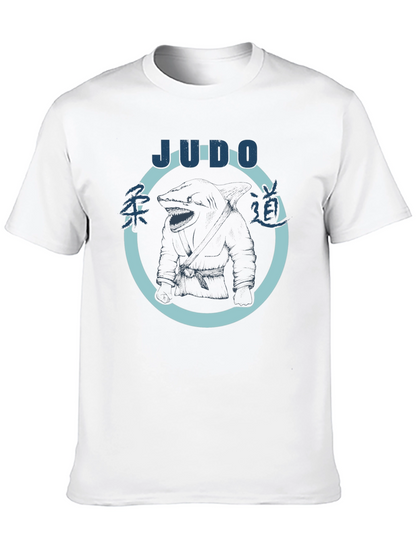 Judo Shark Black T-Shirt