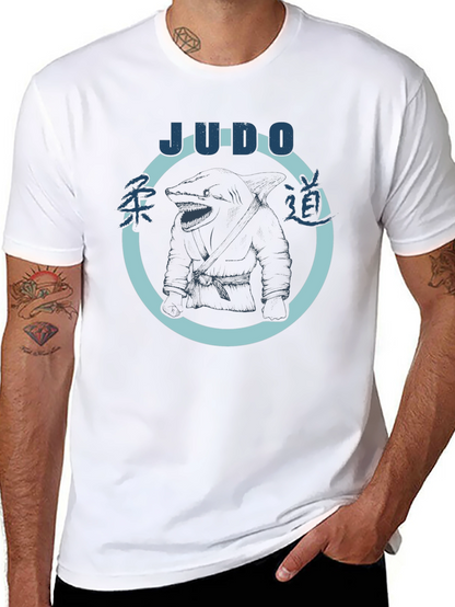 Judo Shark Black T-Shirt
