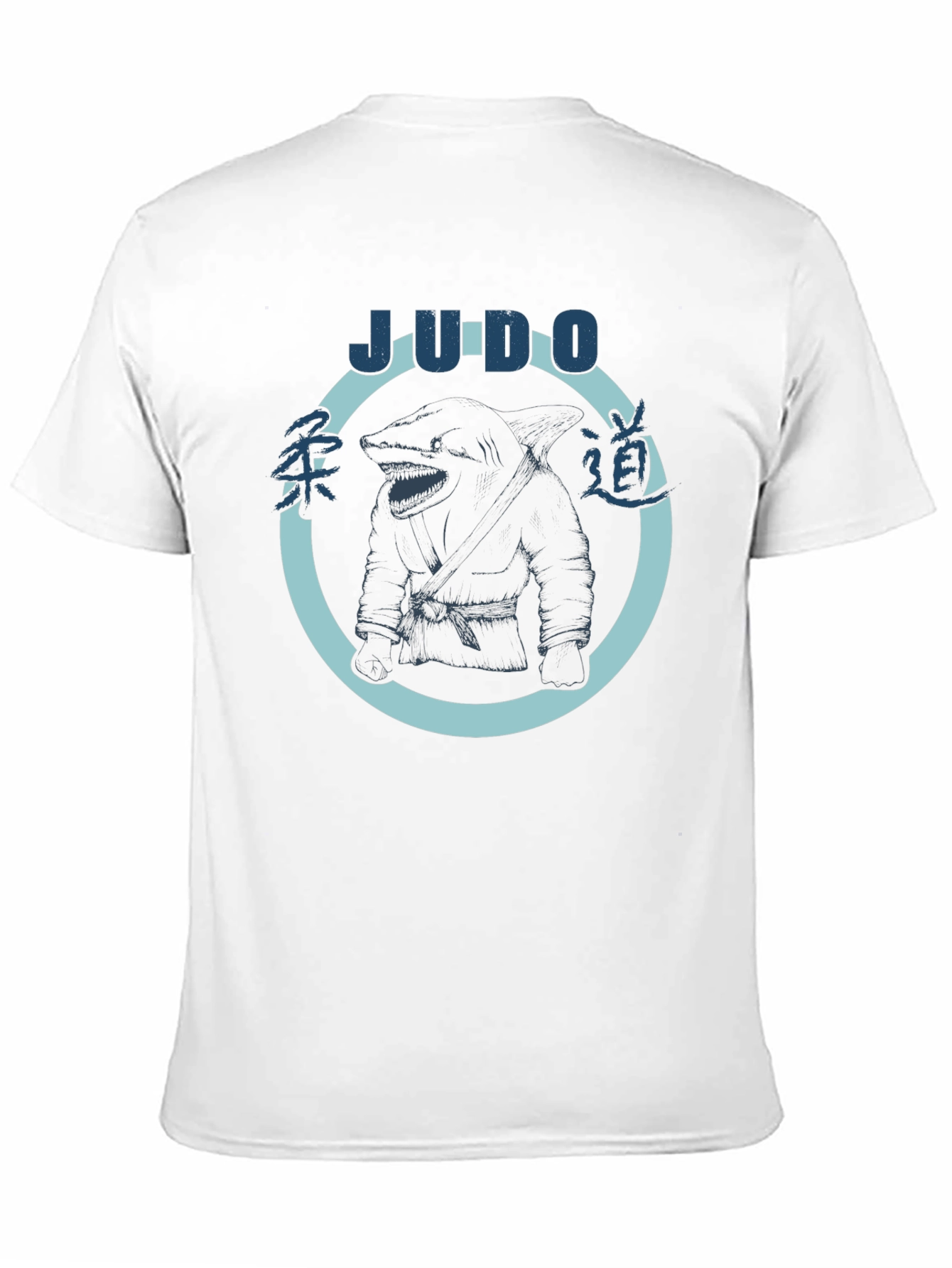 Judo Shark Black T-Shirt