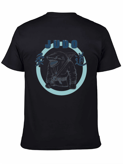 Judo Shark Black T-Shirt