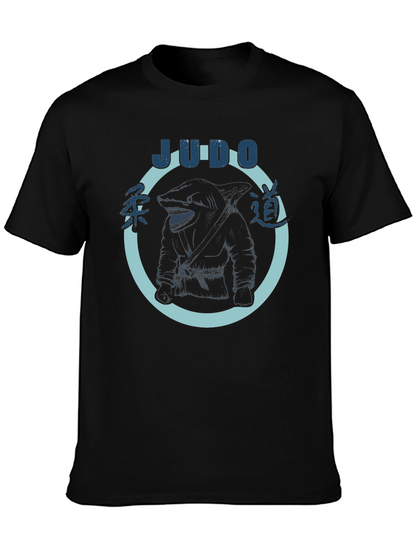 Judo Shark Black T-Shirt