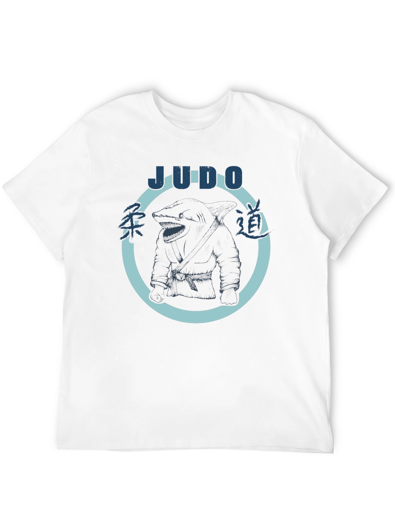 Judo Shark Black T-Shirt