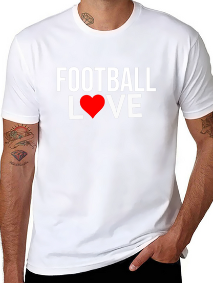Football Love Graphic T-Shirt