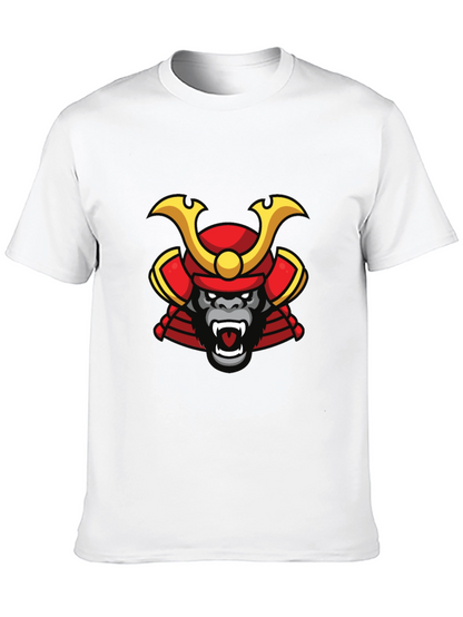Samurai Gorilla Graphic Tee - Cool Unique Design