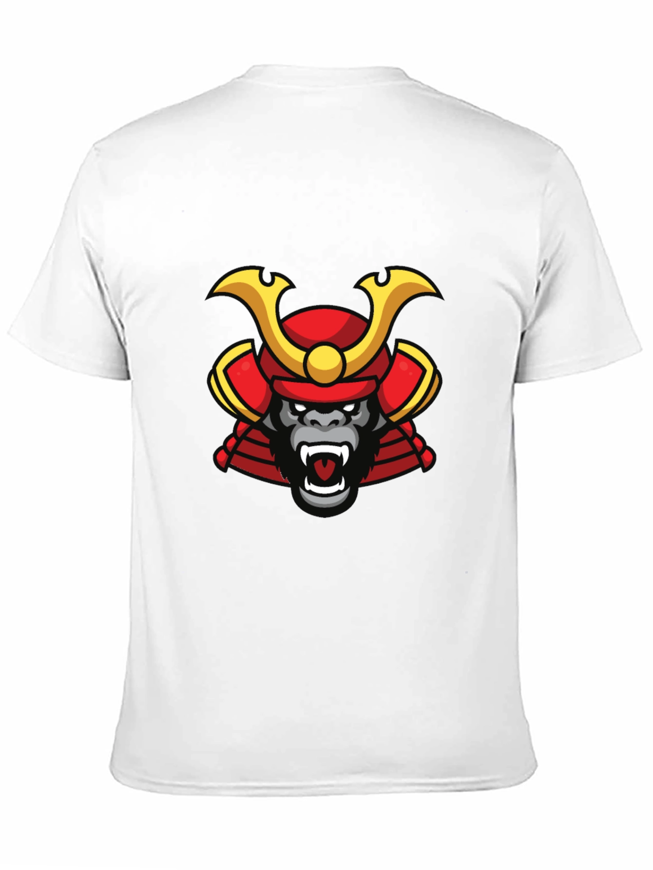 Samurai Gorilla Graphic Tee - Cool Unique Design