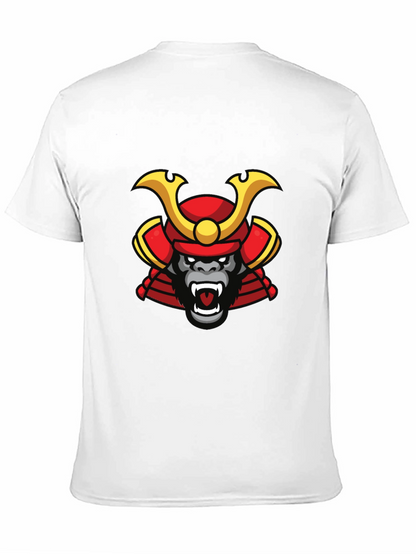 Samurai Gorilla Graphic Tee - Cool Unique Design
