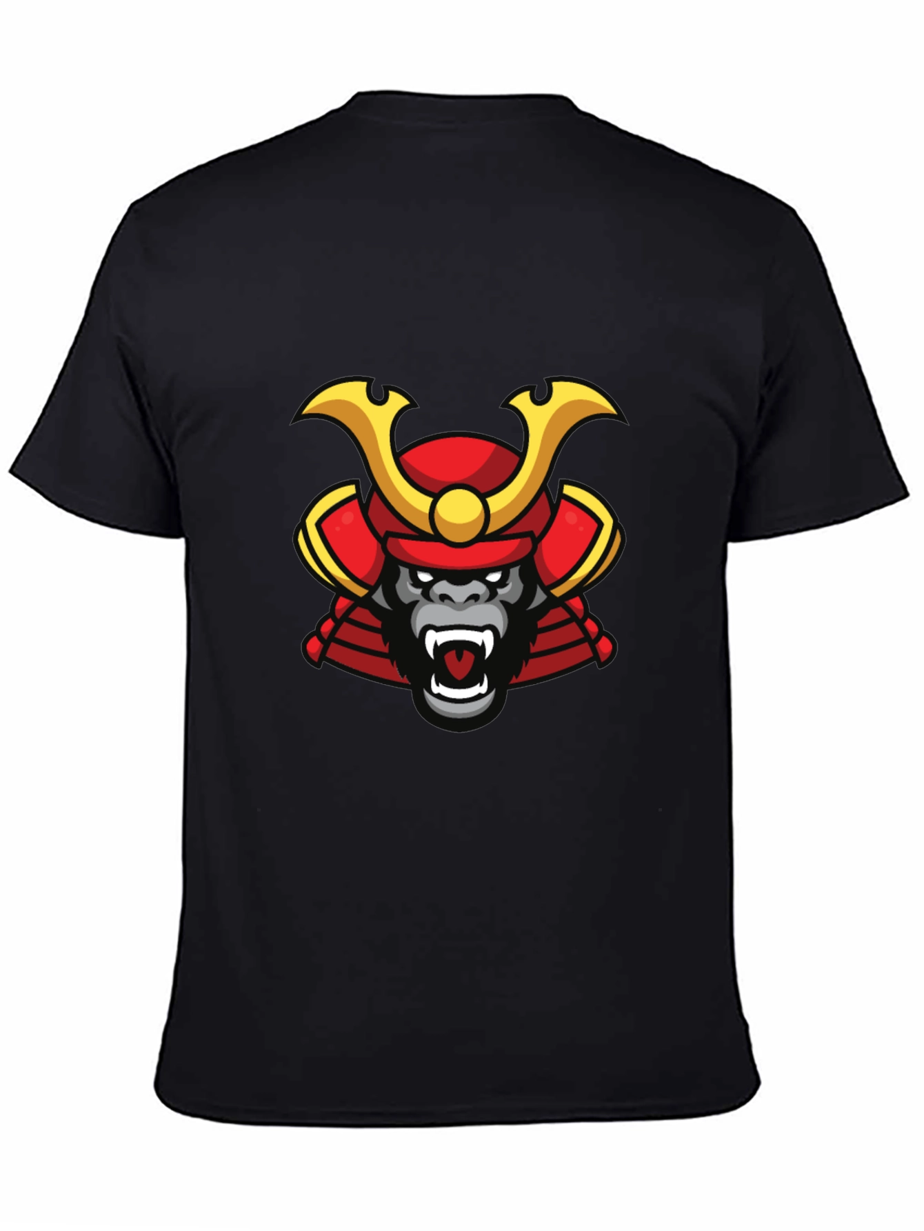 Samurai Gorilla Graphic Tee - Cool Unique Design