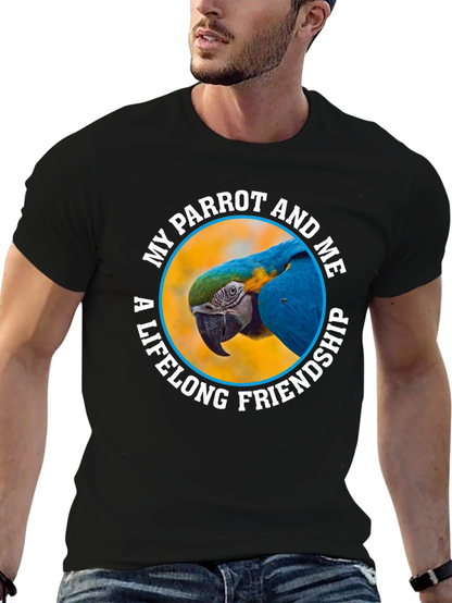 My Parrot and Me Lifelong Friendship T-Shirt