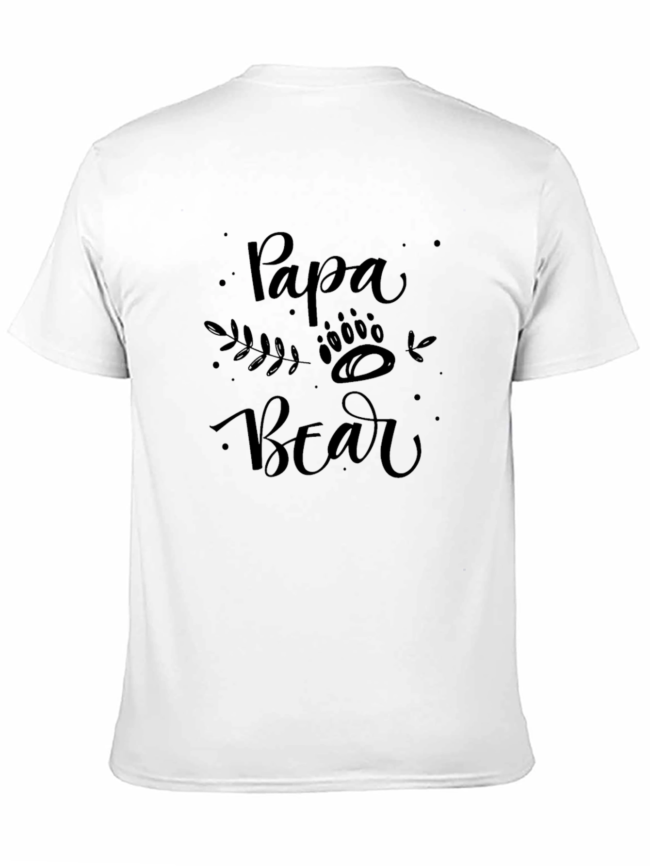 Papa Bear Graphic T-Shirt - Fathers Day Gift