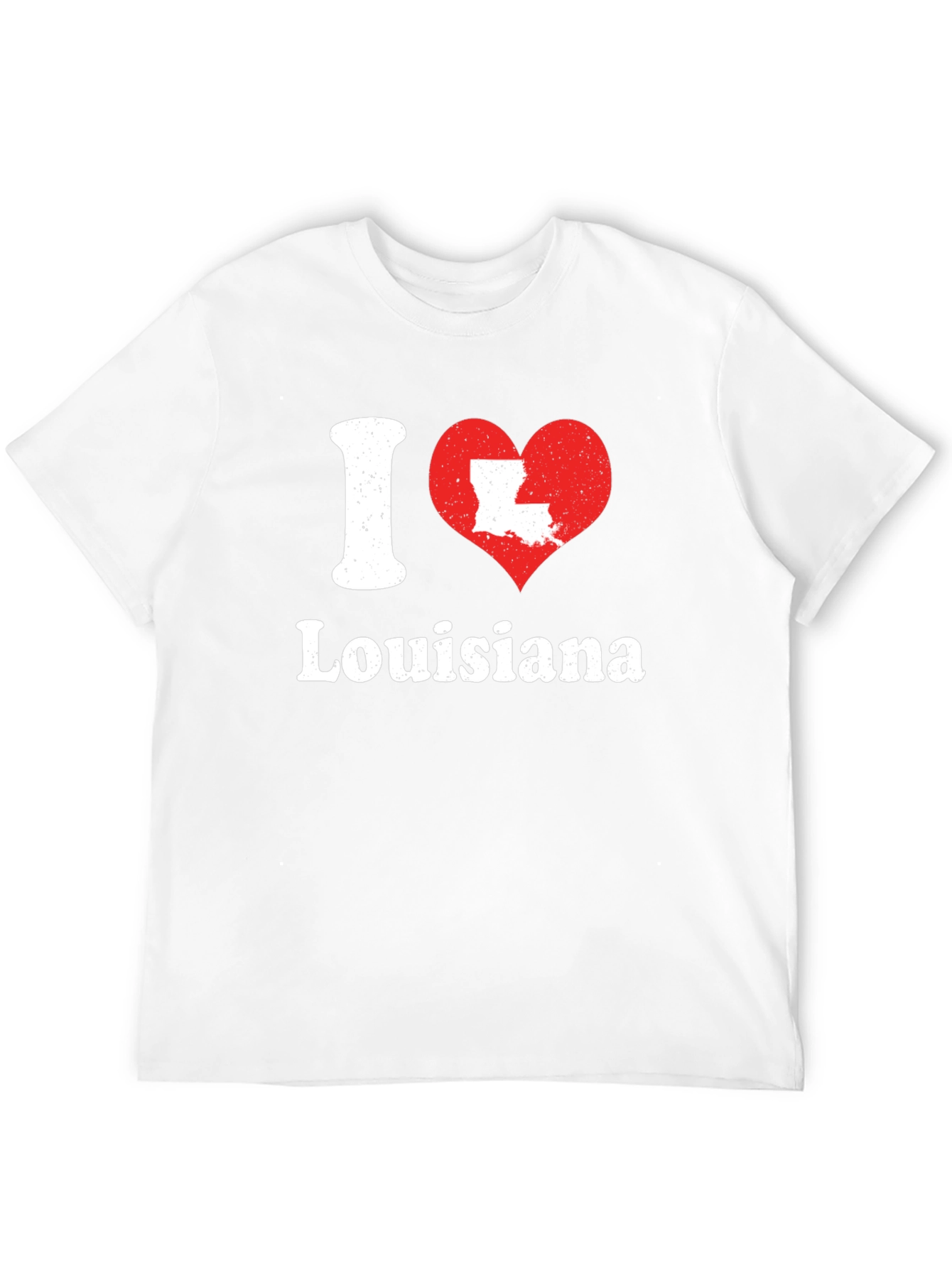 I Love Louisiana State Pride T-Shirt