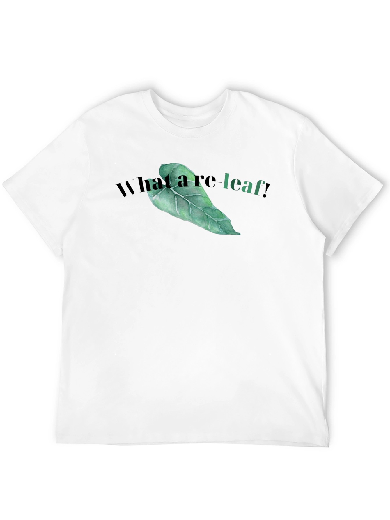 What a re-leaf! T-Shirt - Funny Leaf Graphic Tee
