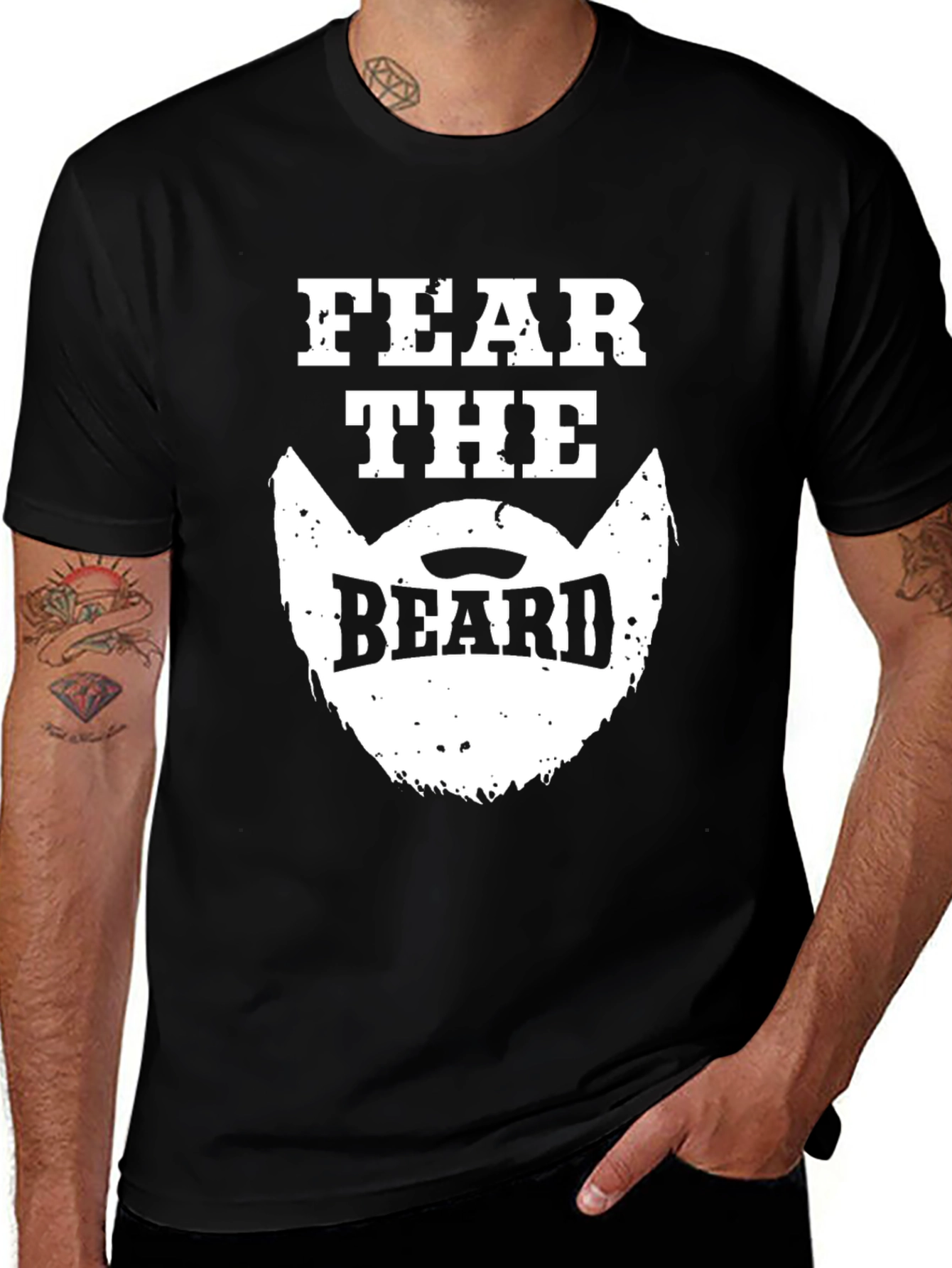 Fear the Beard Graphic T-Shirt