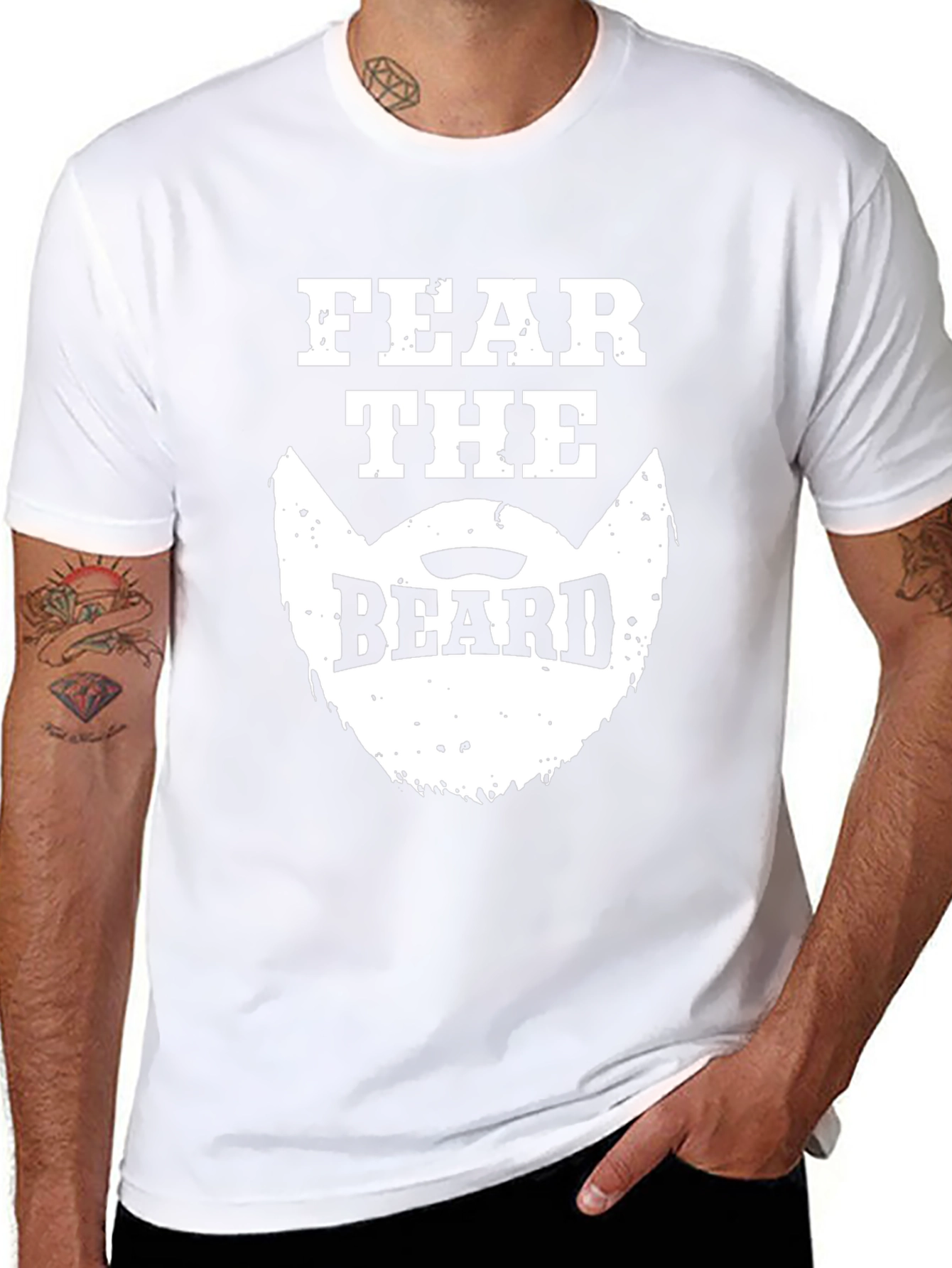 Fear the Beard Graphic T-Shirt