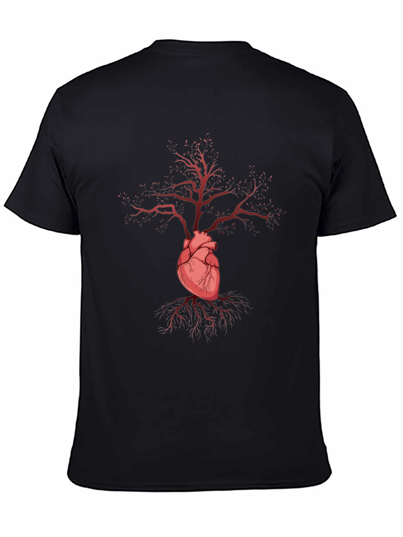 Heart Tree Graphic Tee - Stylish & Unique