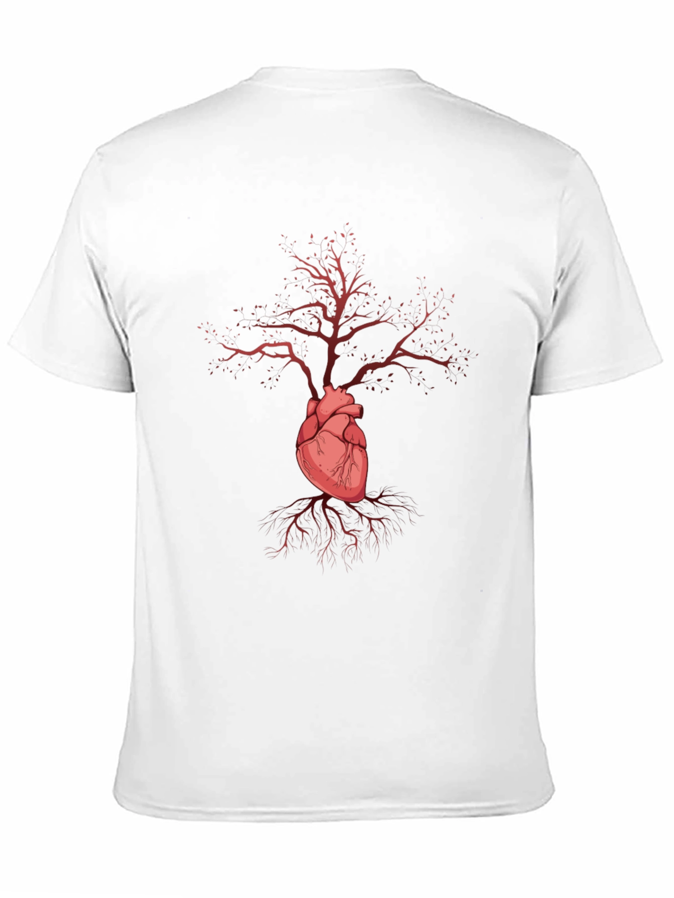 Heart Tree Graphic Tee - Stylish & Unique