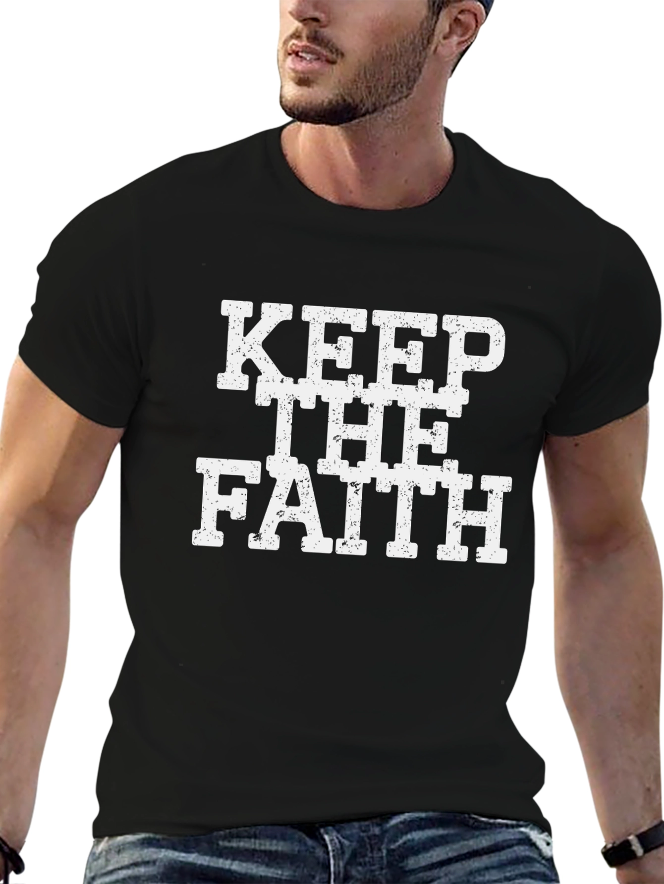 Keep The Faith Graphic T-Shirt
