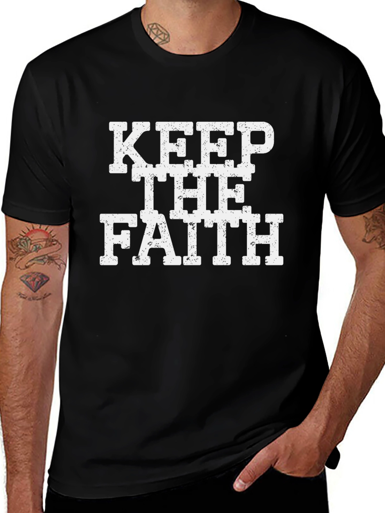 Keep The Faith Graphic T-Shirt