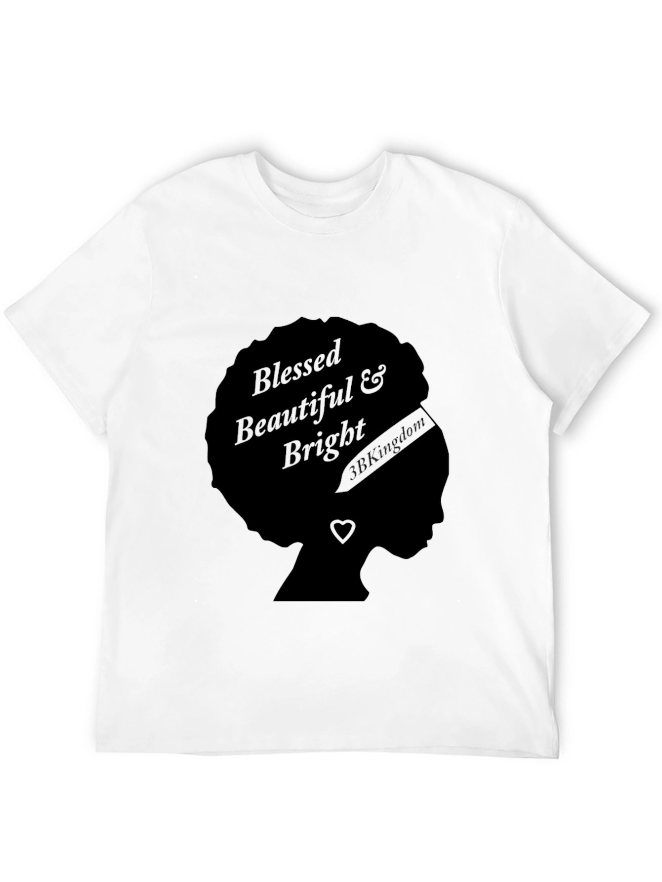 Blessed Beautiful & Bright Afro Tee