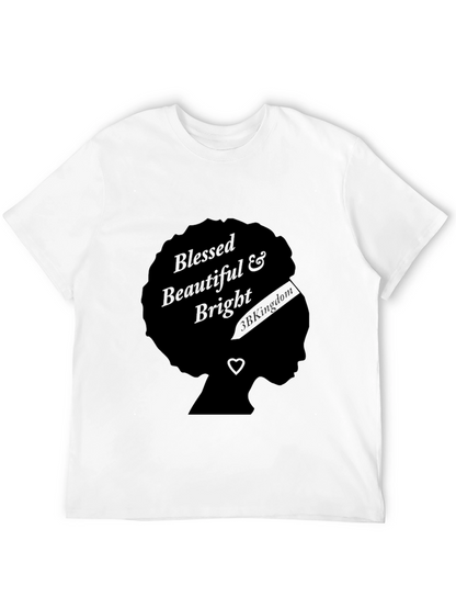 Blessed Beautiful & Bright Afro Tee