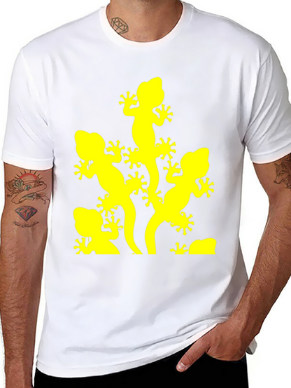Lizard Graphic Tee - Black Short Sleeve