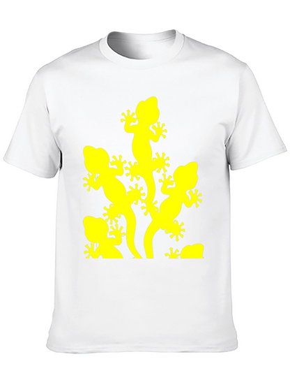 Lizard Graphic Tee - Black Short Sleeve