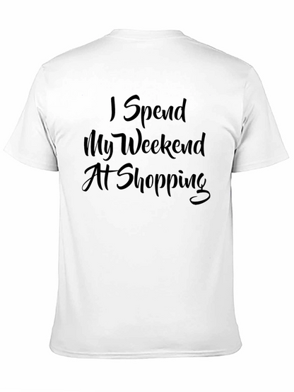 Shopping Weekend T-Shirt - Mens Fashion Tee