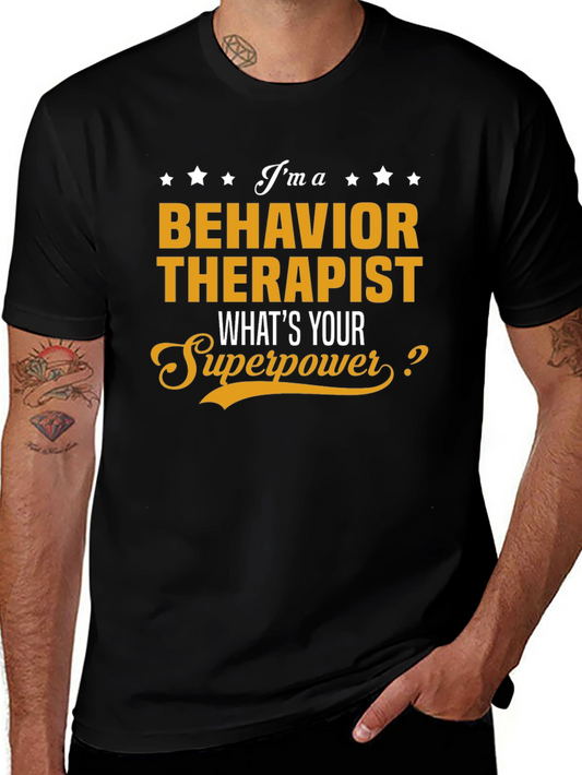 Behavior Therapist Superpower T-Shirt