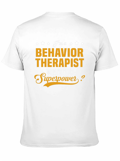 Behavior Therapist Superpower T-Shirt