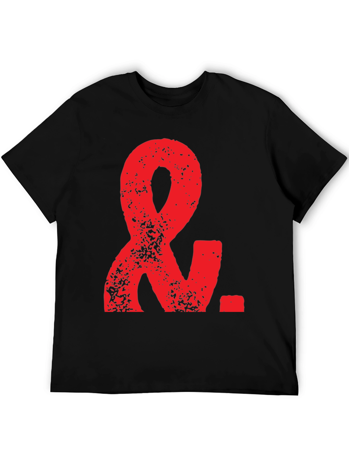 Red Ampersand &. Black T-Shirt
