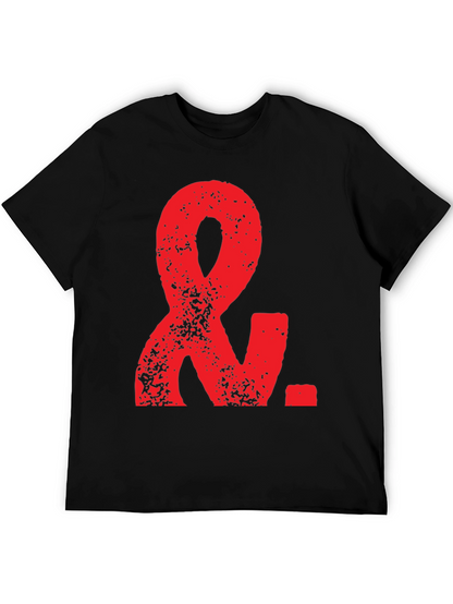 Red Ampersand &. Black T-Shirt