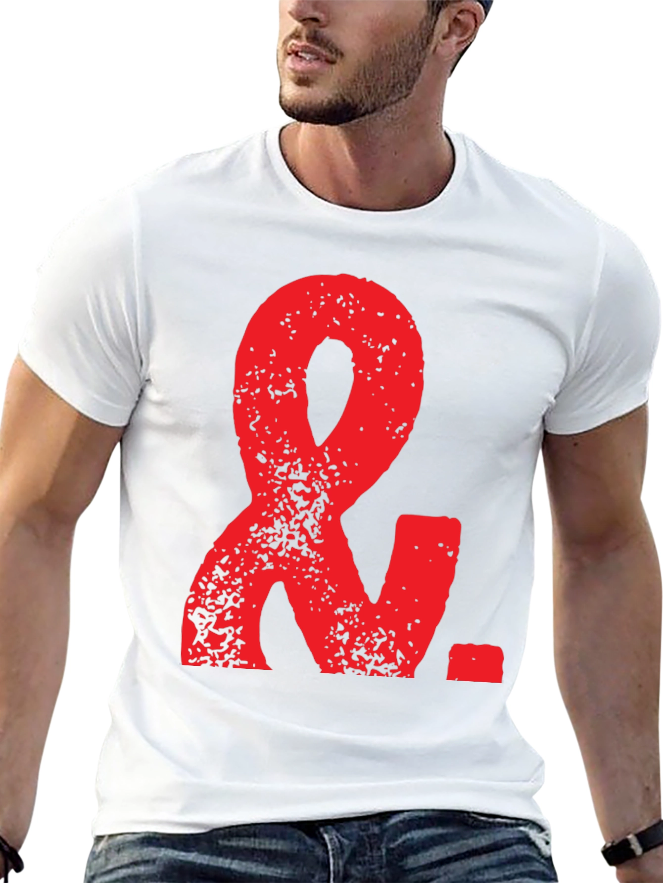 Red Ampersand &. Black T-Shirt