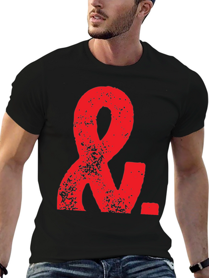 Red Ampersand &. Black T-Shirt