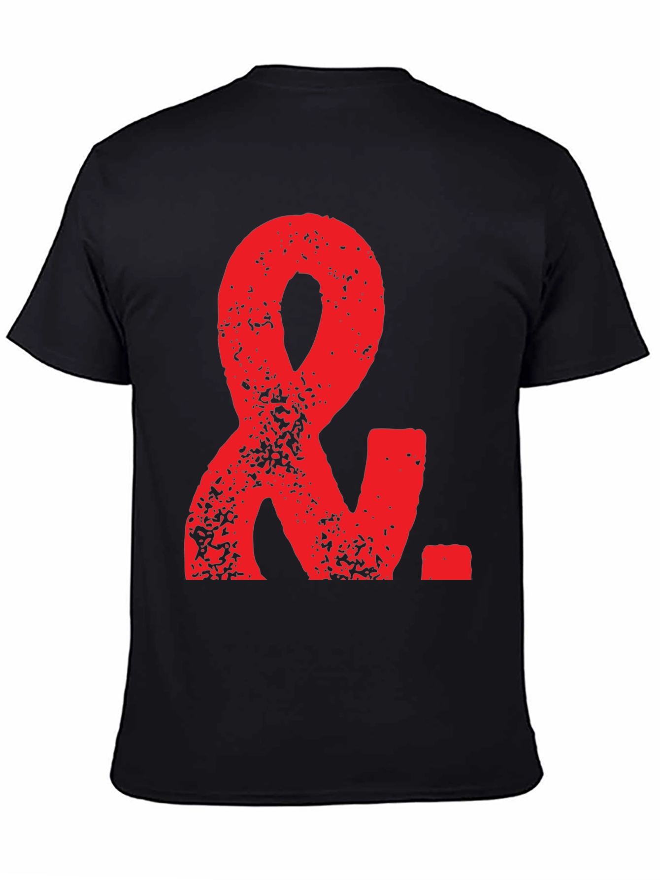 Red Ampersand &. Black T-Shirt