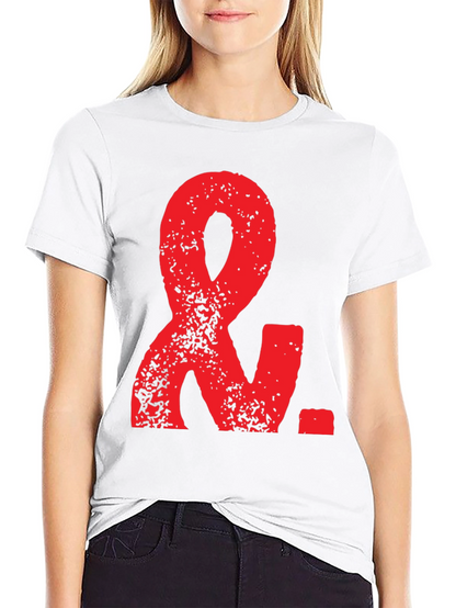 Red Ampersand &. Black T-Shirt