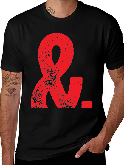 Red Ampersand &. Black T-Shirt