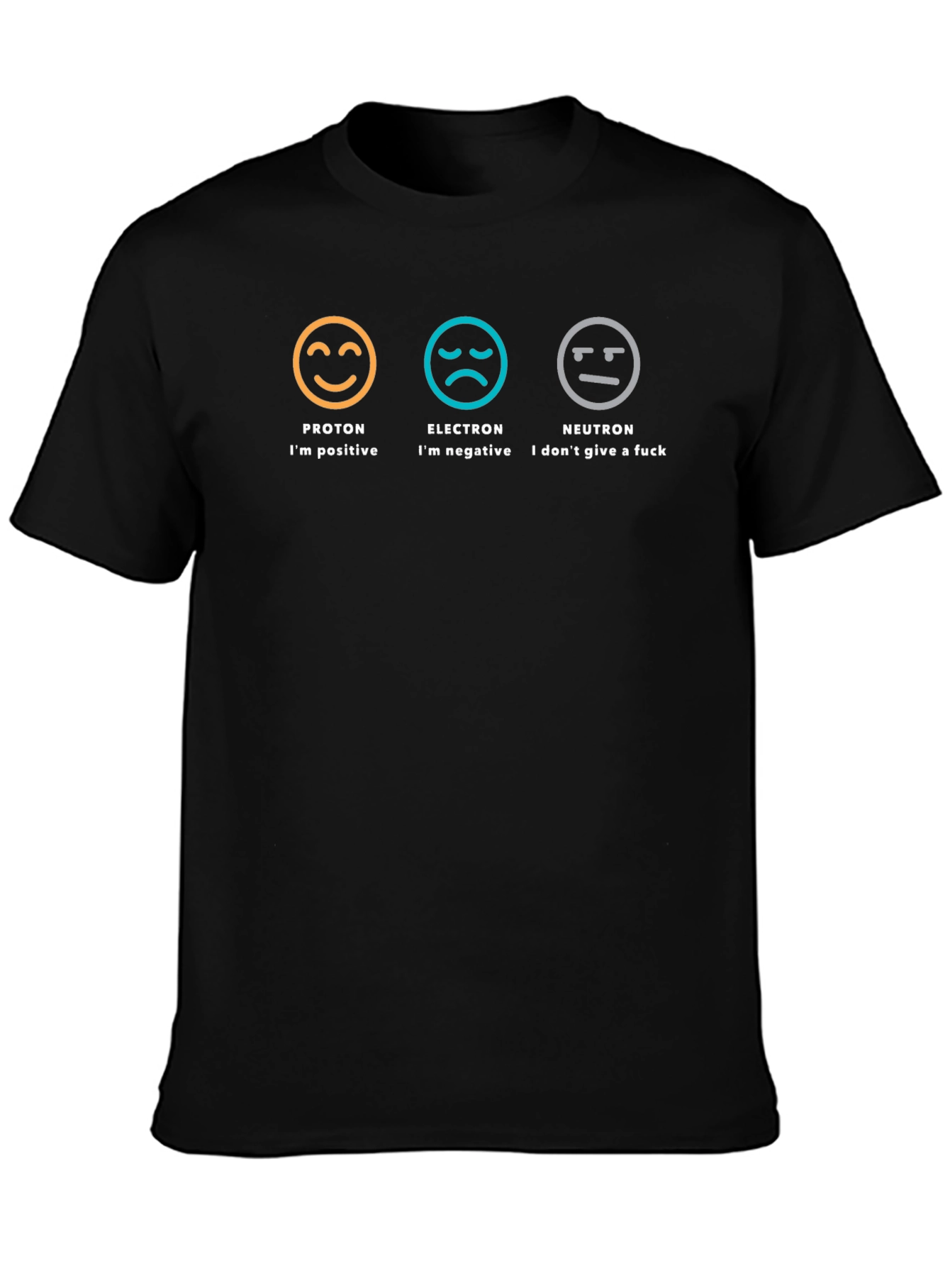 Proton Electron Neutron Funny Science T-Shirt