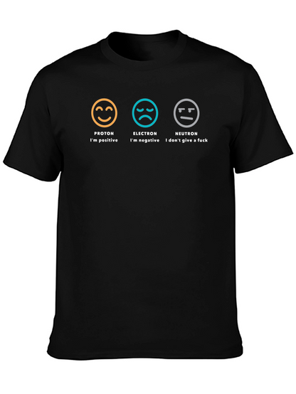 Proton Electron Neutron Funny Science T-Shirt