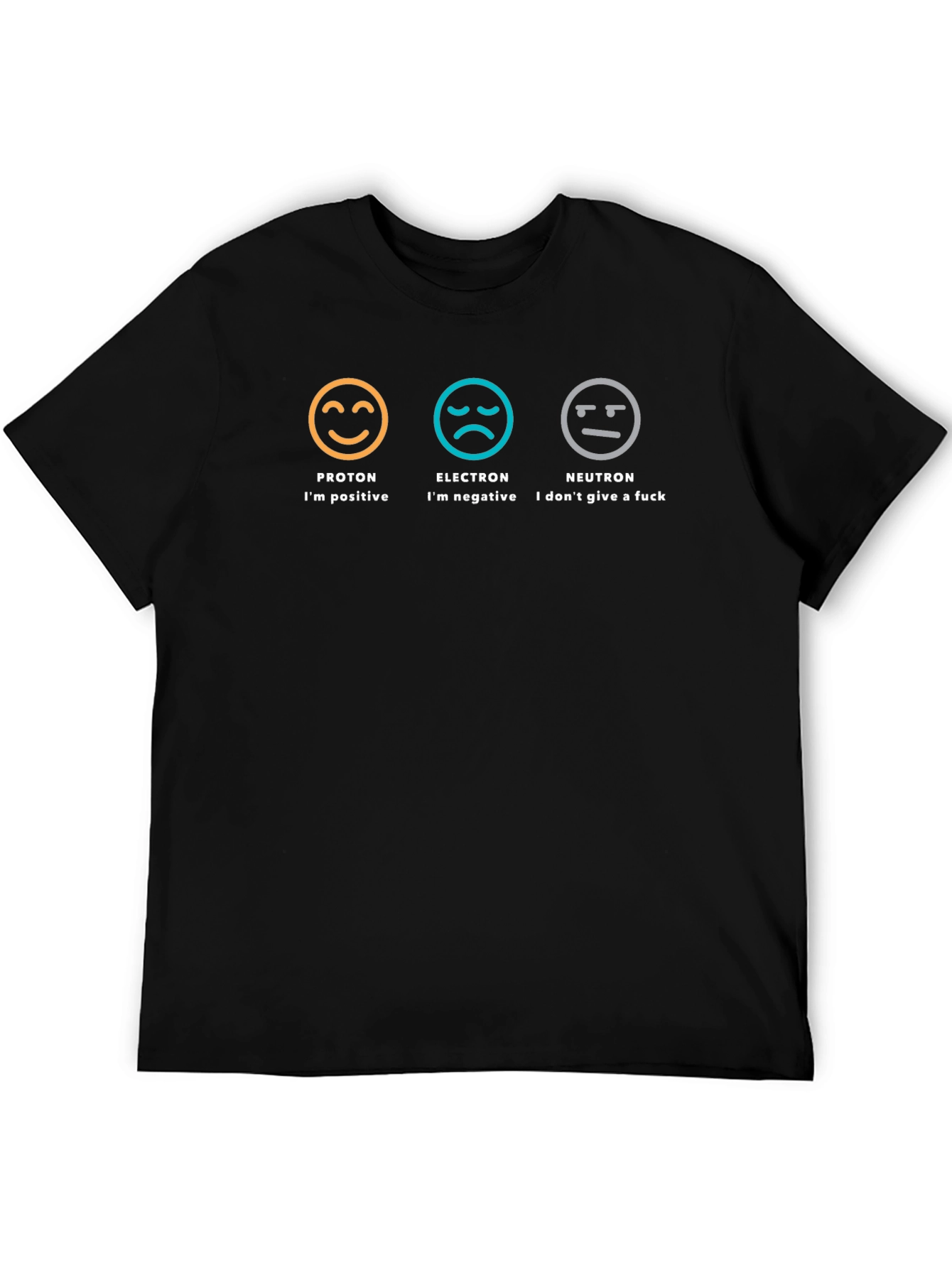 Proton Electron Neutron Funny Science T-Shirt