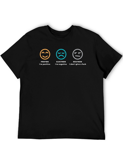 Proton Electron Neutron Funny Science T-Shirt
