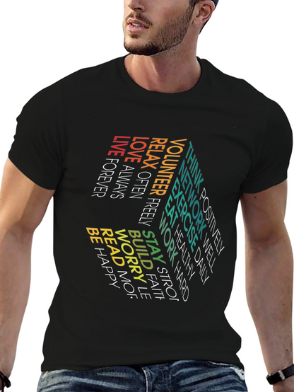 Inspirational Word Art T-Shirt