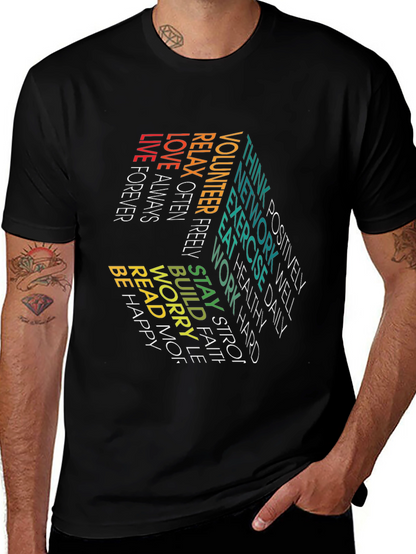 Inspirational Word Art T-Shirt